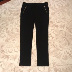 MNG Suit Leggings with zipper detail